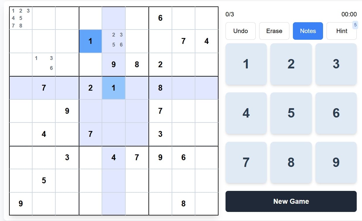 Naked Triple: The Key to Unlocking Intermediate Sudoku